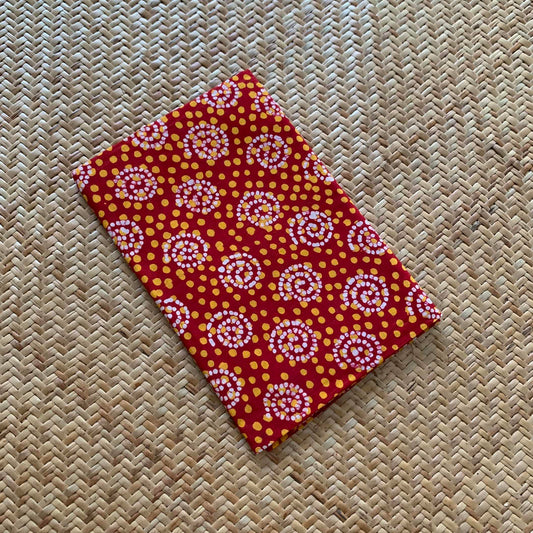 Red Wax Printed Cotton Blouse piece