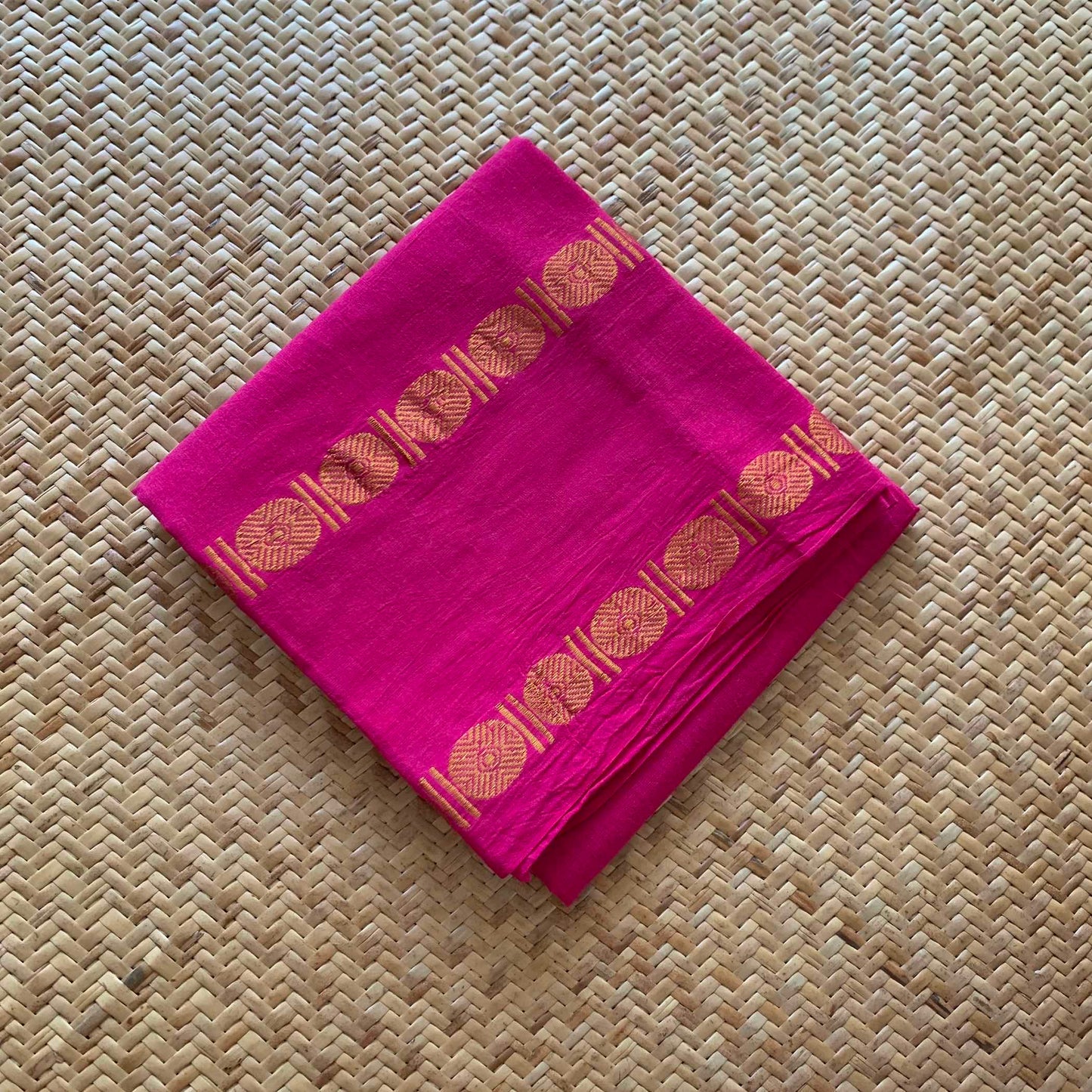 Pink ( Rudraksham) , Cotton Blouse piece