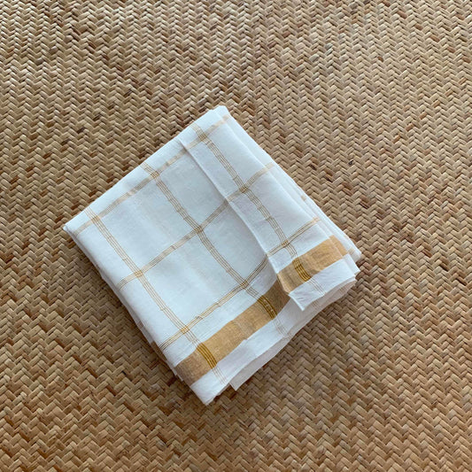 White, Cotton Blouse piece