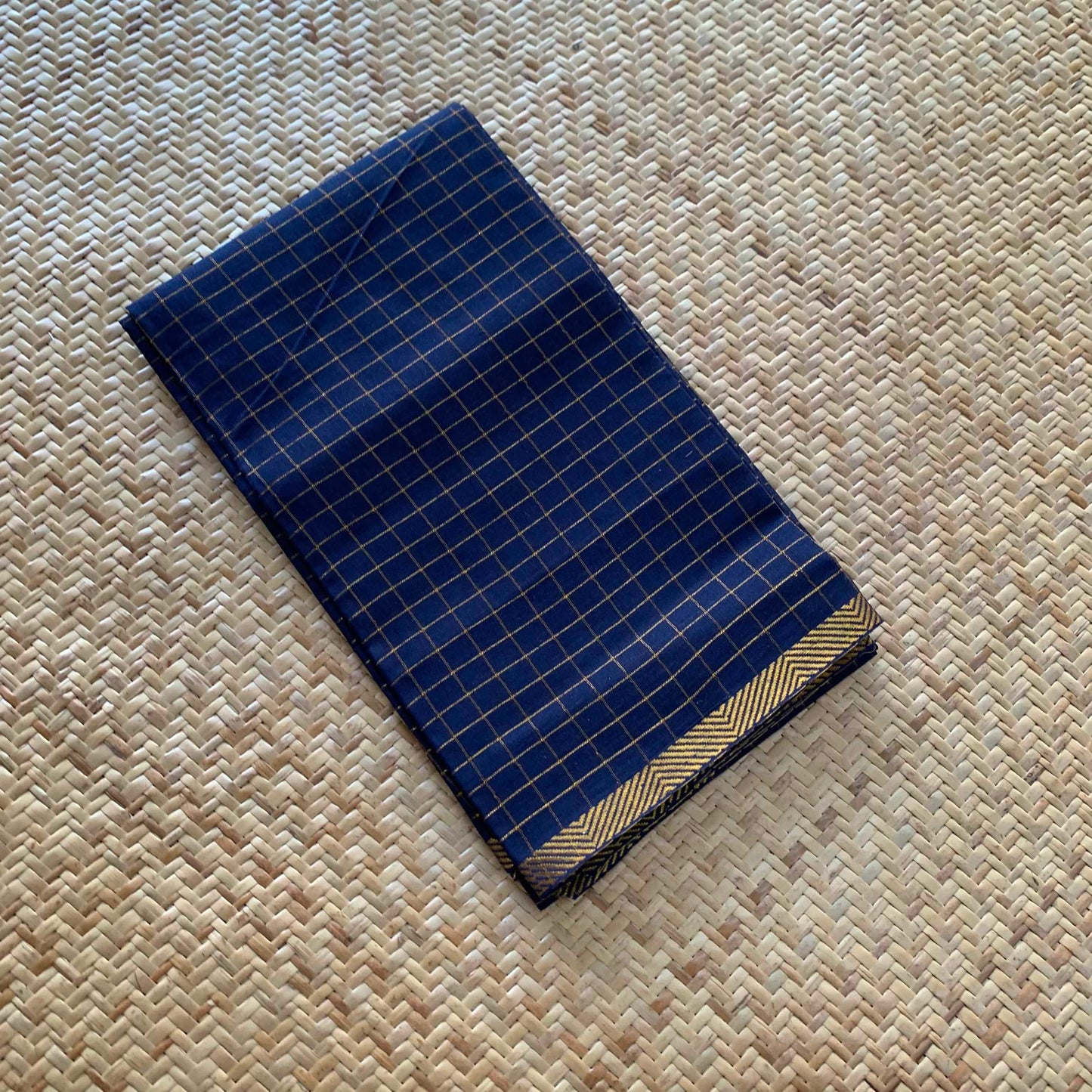 Navy Blue, Cotton Blouse piece