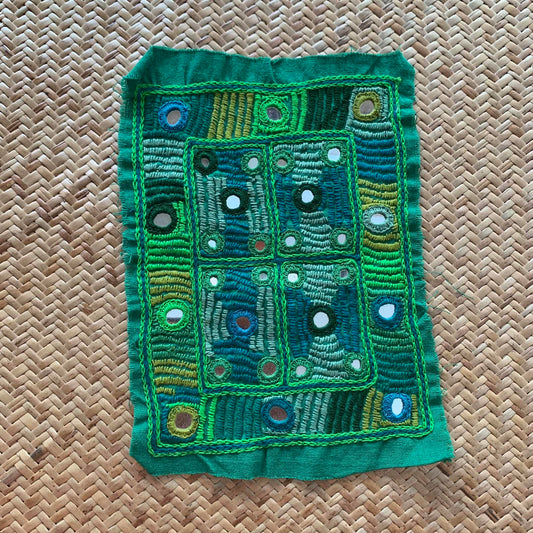 Lambani Mirror Hand Embroidery For Patch Work