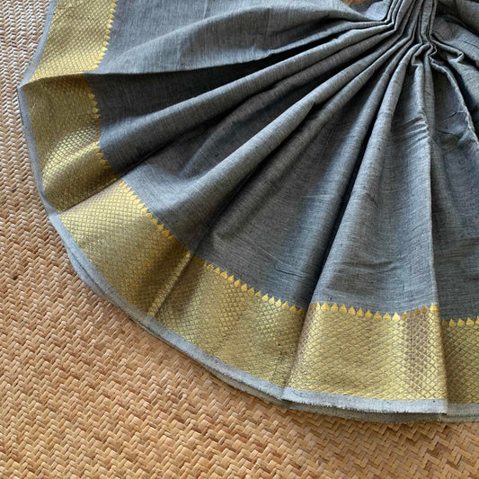 Grey, Dance practice saree