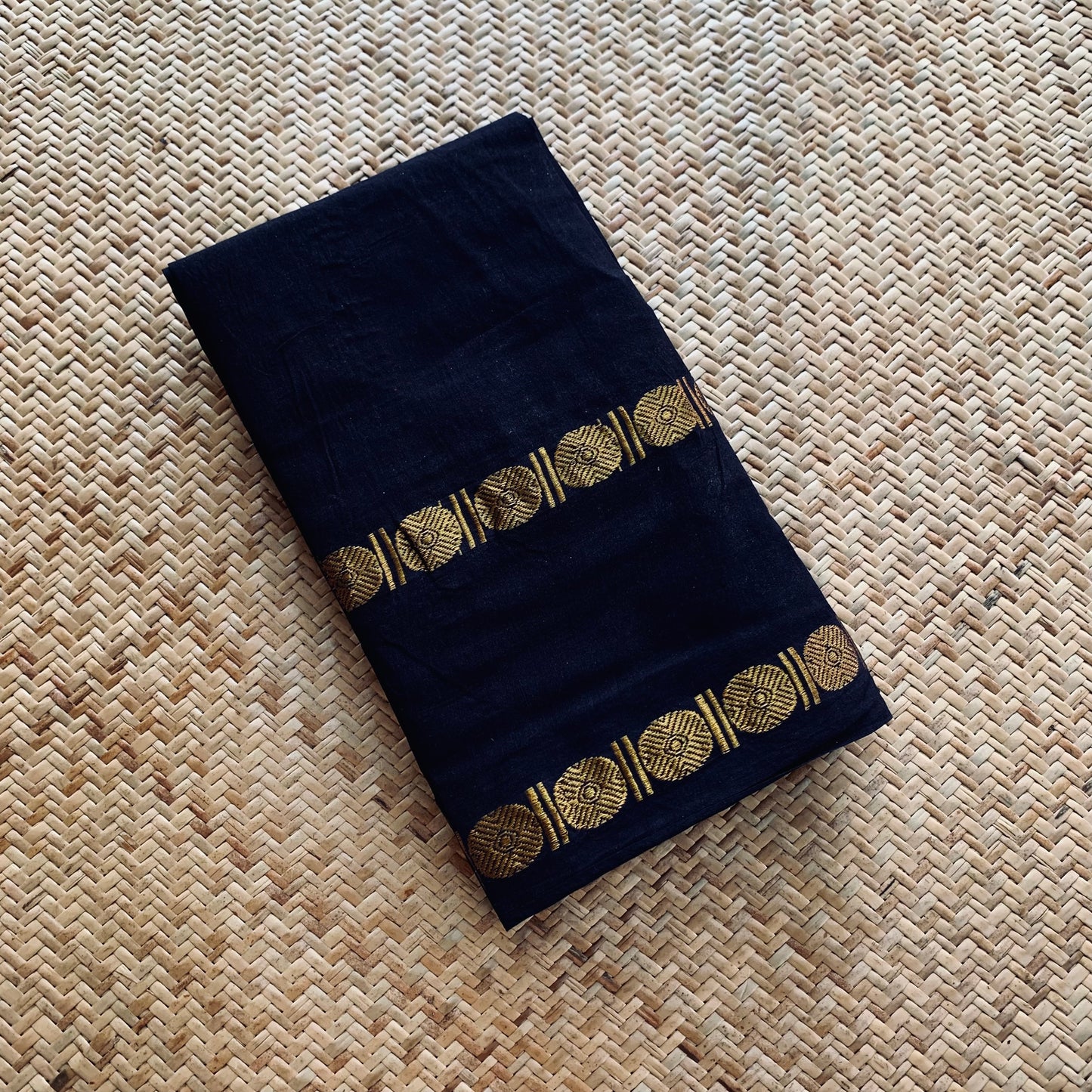 Black ( Rudraksham)  , Cotton Blouse piece