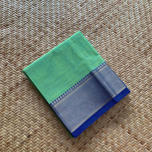 Aqua, Chettinad Cotton Blouse piece