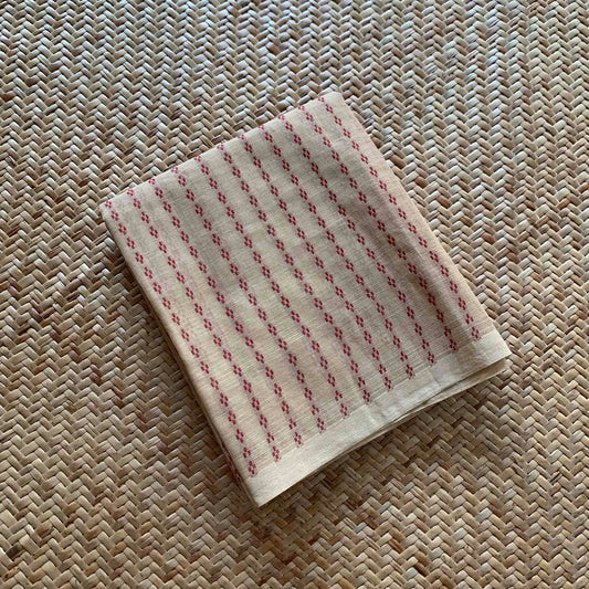 Cream, Chettinad Cotton Blouse piece