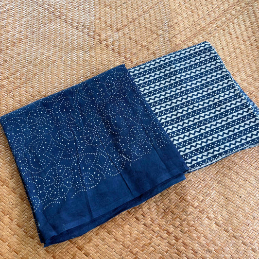Indigo,  2 piece salwar suit Material