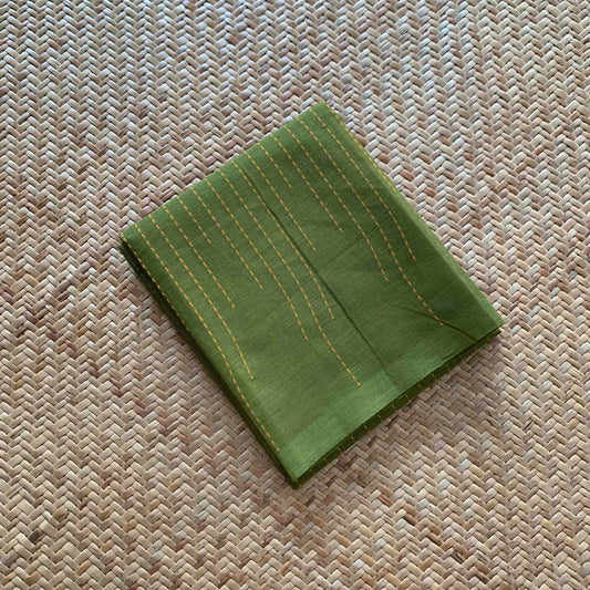 Sap Green, Chettinad Cotton Blouse piece