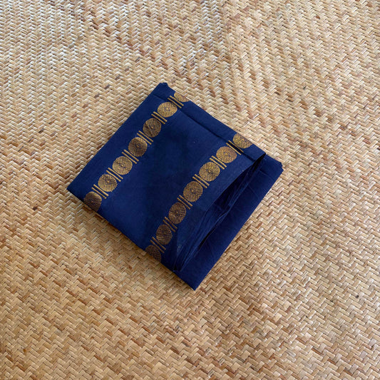 Navy, Cotton Blouse piece