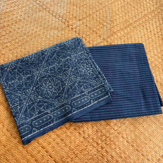Kota 3 Piece Salwar Suit Material, Indigo