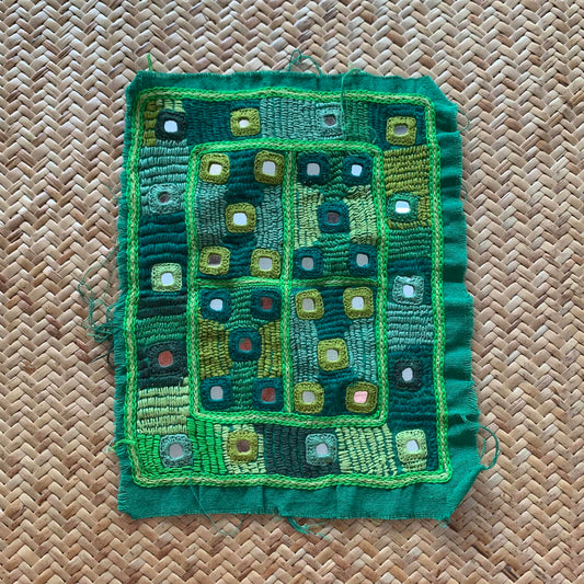 Lambani Mirror Hand Embroidery For Patch Work