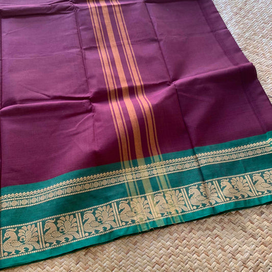 Brown, Dance practice saree