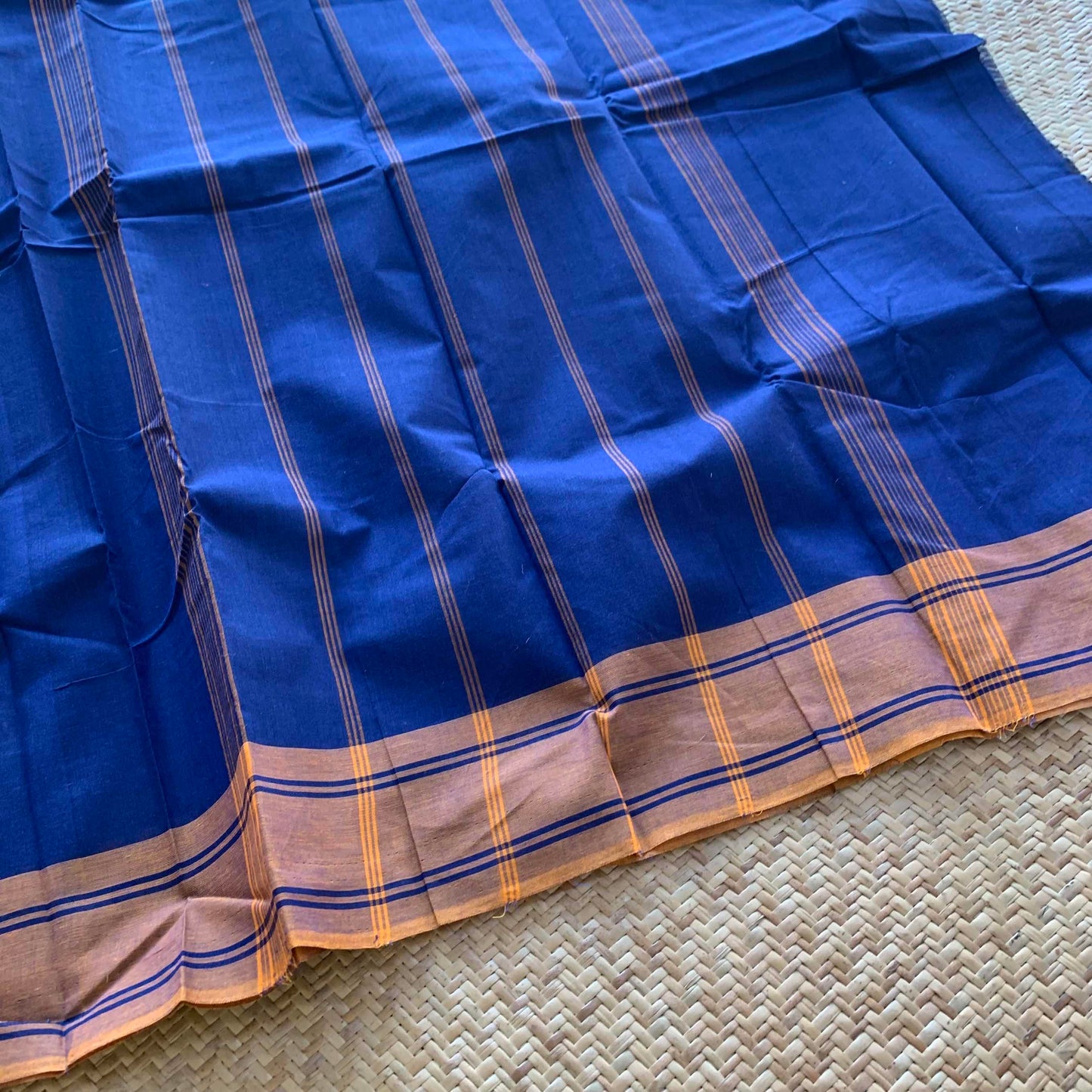 Blue, Dance practice saree