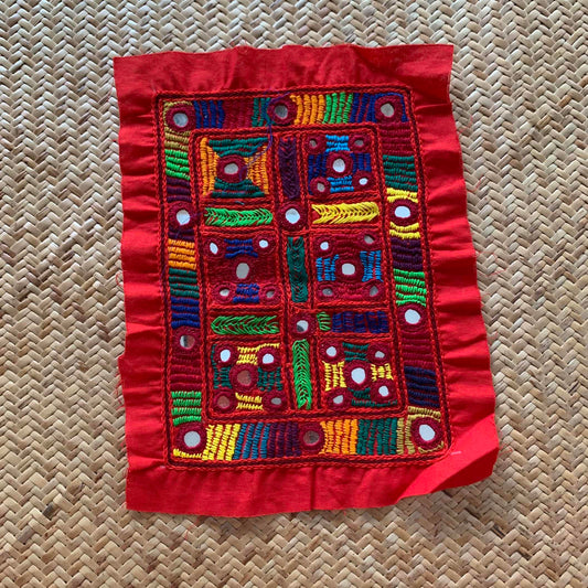 Lambani Mirror Hand Embroidery For Patch Work
