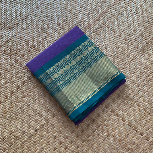 Voilet, Chettinad Cotton Blouse piece