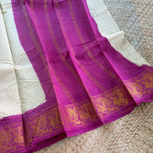 Off White, Zari Kattam Sungudi