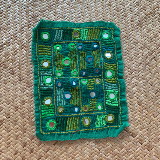 Lambani Mirror Hand Embroidery For Patch Work