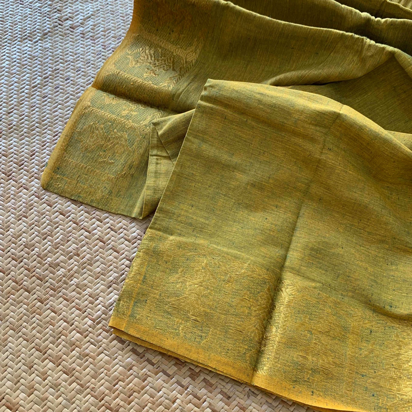 Olive, Dance practice saree