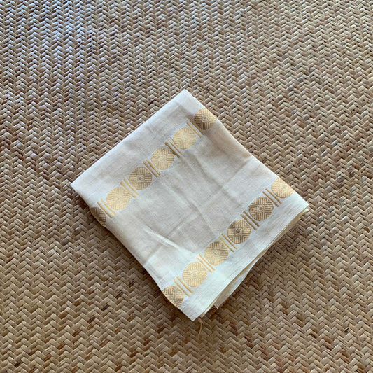 Off White ( Rudraksham), Cotton Blouse piece