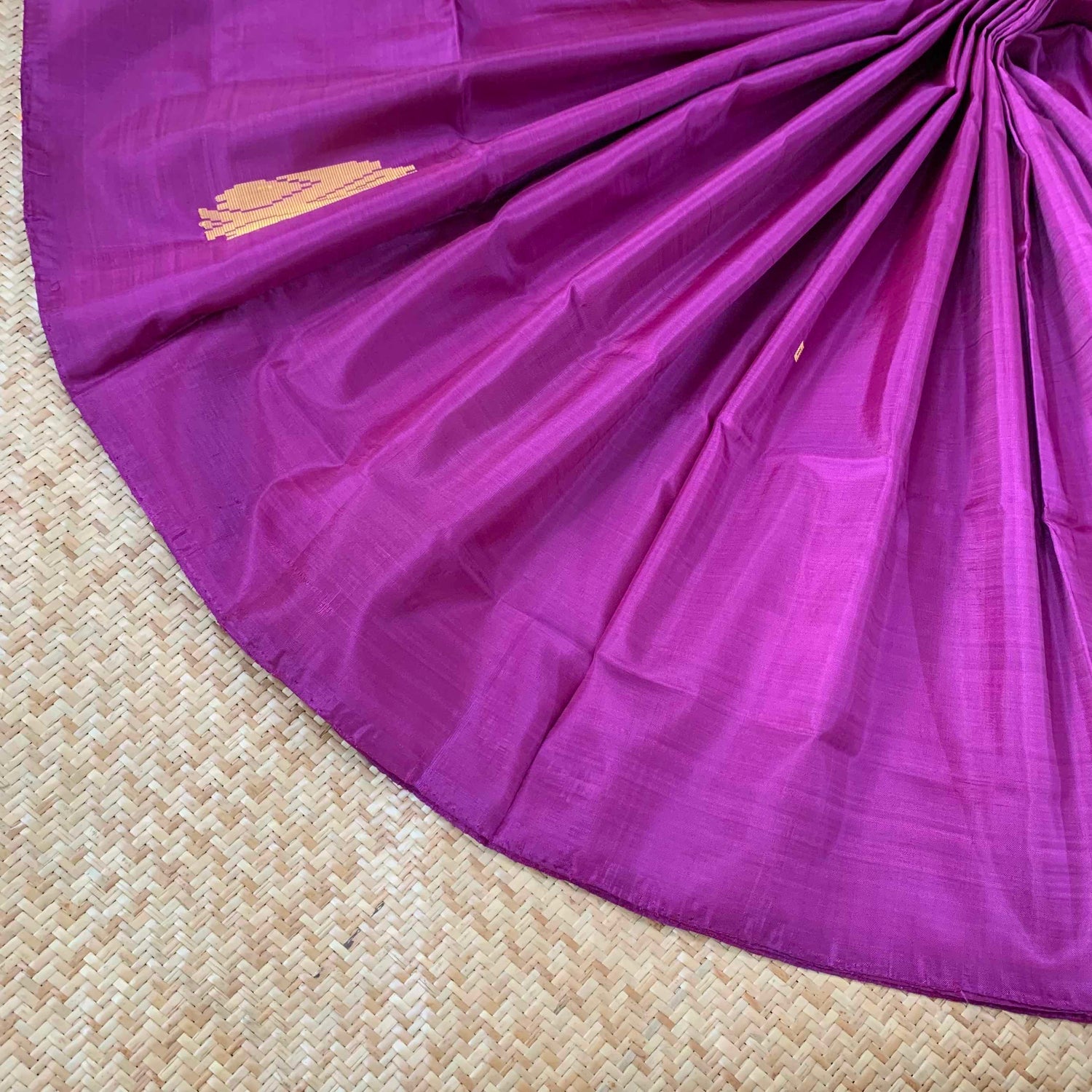 Banarasee Stitched Umbrella Lehenga & Blouse Fabric With Blue Art Silk