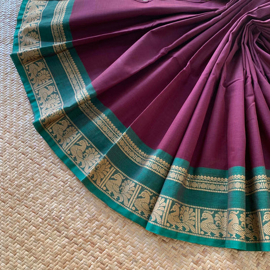 Brown, Dance practice saree