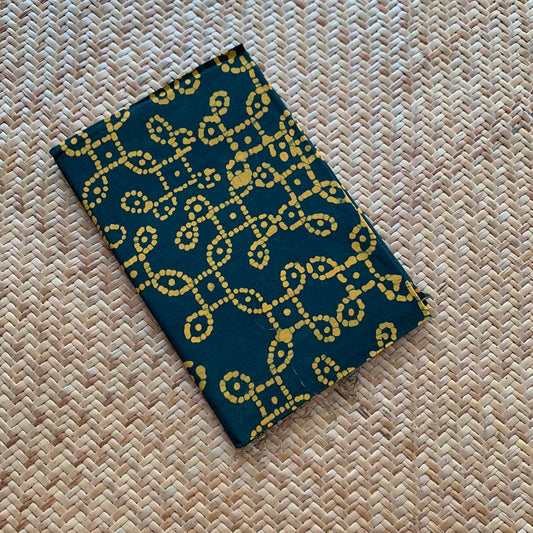 Green Wax Printed Cotton Blouse piece